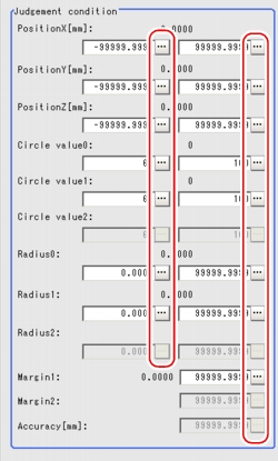 Measurement - Judgement Condition Area