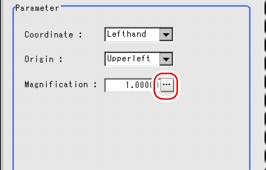 Calibration - Parameter Area