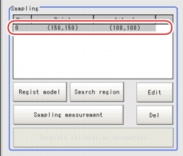 Calibration - Sampling Area