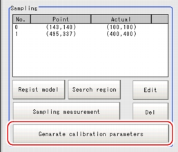 Calibration - Sampling Area