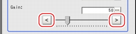 Camera Setting - Camera Settings Area