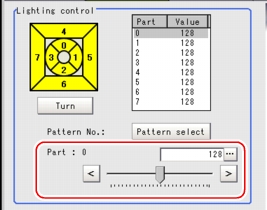 Screen Adjust - Lighting Control Area