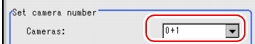 3D Setting - Set Camera Number Area