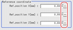 Reference Position - Reference Coordinate Area