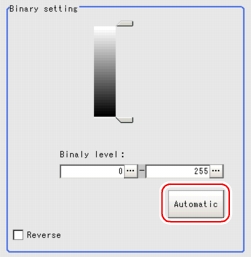 Binary - Binary Setting Area