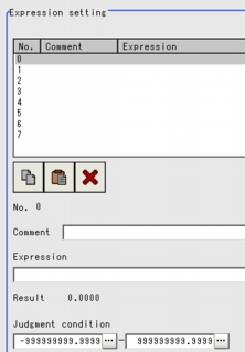 Example of using the judgement result of Unit 1