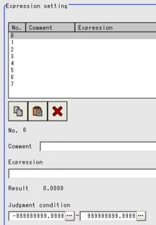 Example of using the judgement result of Unit 0 and Unit 1 together