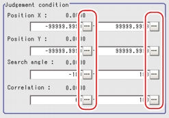 Measurement - Judgement Condition Area