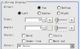 Result Display - Detail Area