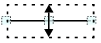 Illustration of changing the width of a straight line