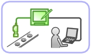 Illustration of remote operation