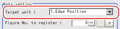 Set Unit Figure - Data Setting Area