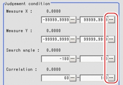 Measurement - Judgement Condition Area