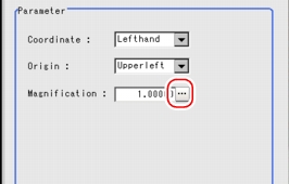 Calibration - Parameter Area