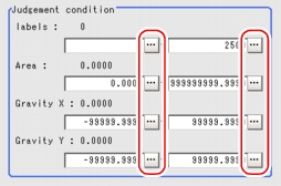 Measurement - Judgement Condition Area