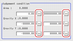 Setting - Judgement Condition Area