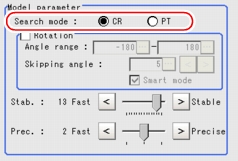 Model - Model Parameter Area