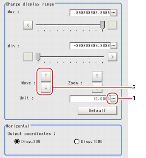 Display Range - Change Display Range Area