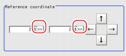 Reference Position - Reference Coordinate Area