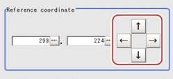 Reference Position - Reference Coordinate Area