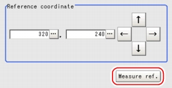 Reference Position - Reference Coordinate Area