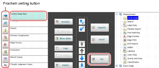 Edit Flow window