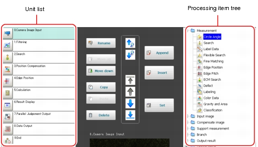 Edit Flow window