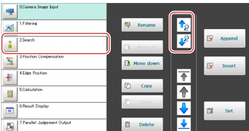 Edit Flow window