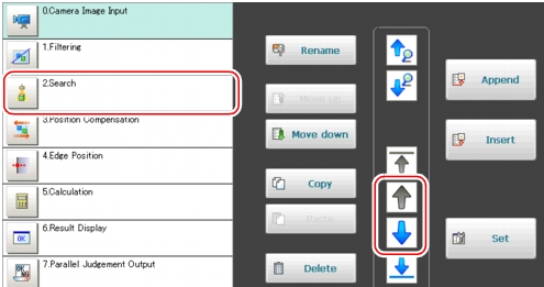 Edit Flow window