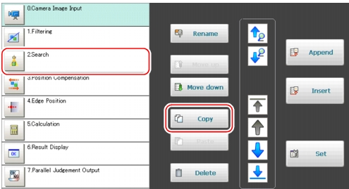 Edit Flow window