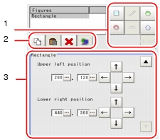 Illustration of the "Figure setting" area