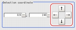 Detection Point - Detection Coordinate Area