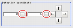 Detection Point - Detection Coordinate Area