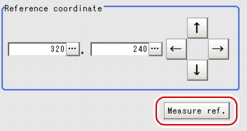 Reference Position - Reference Coordinate Area